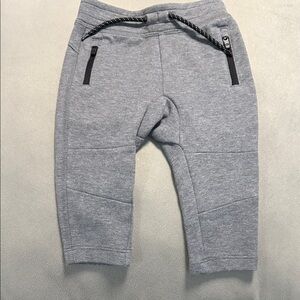 GAP baby Gray Jogger Sweatpants with Black Accents